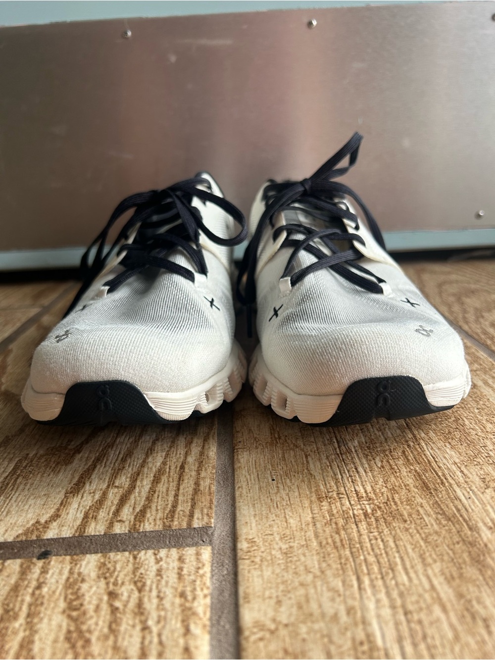 On Cloud X 3 Sneakers Women’s Running Workout Outdoor Tennis Shoe White Grey 9M - Picture 5 of 9